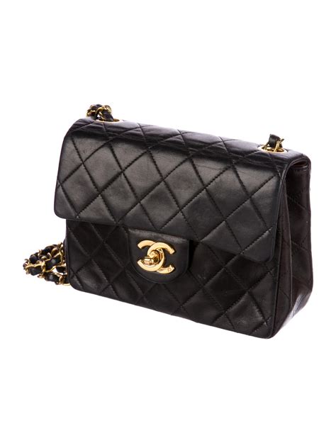 chanel mini flap bag measurements|vintage Chanel flap bag small.